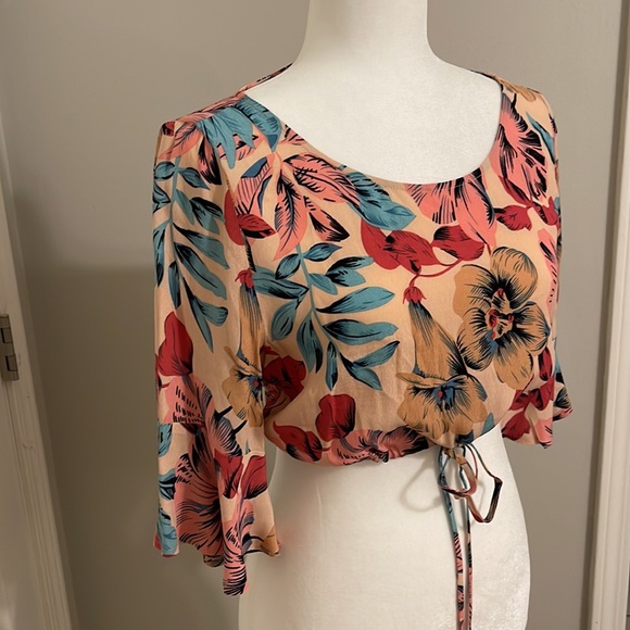 NWT For Love & Lemons Crop Top - Picture 4 of 5